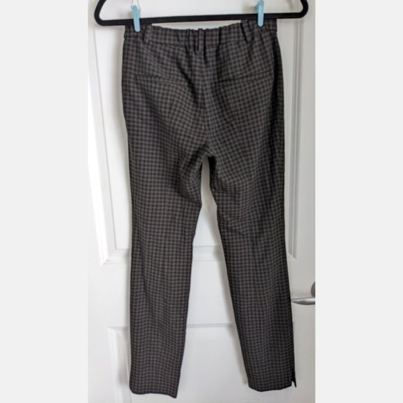 Plaid tartan slim fit pants - Picture 2 of 4